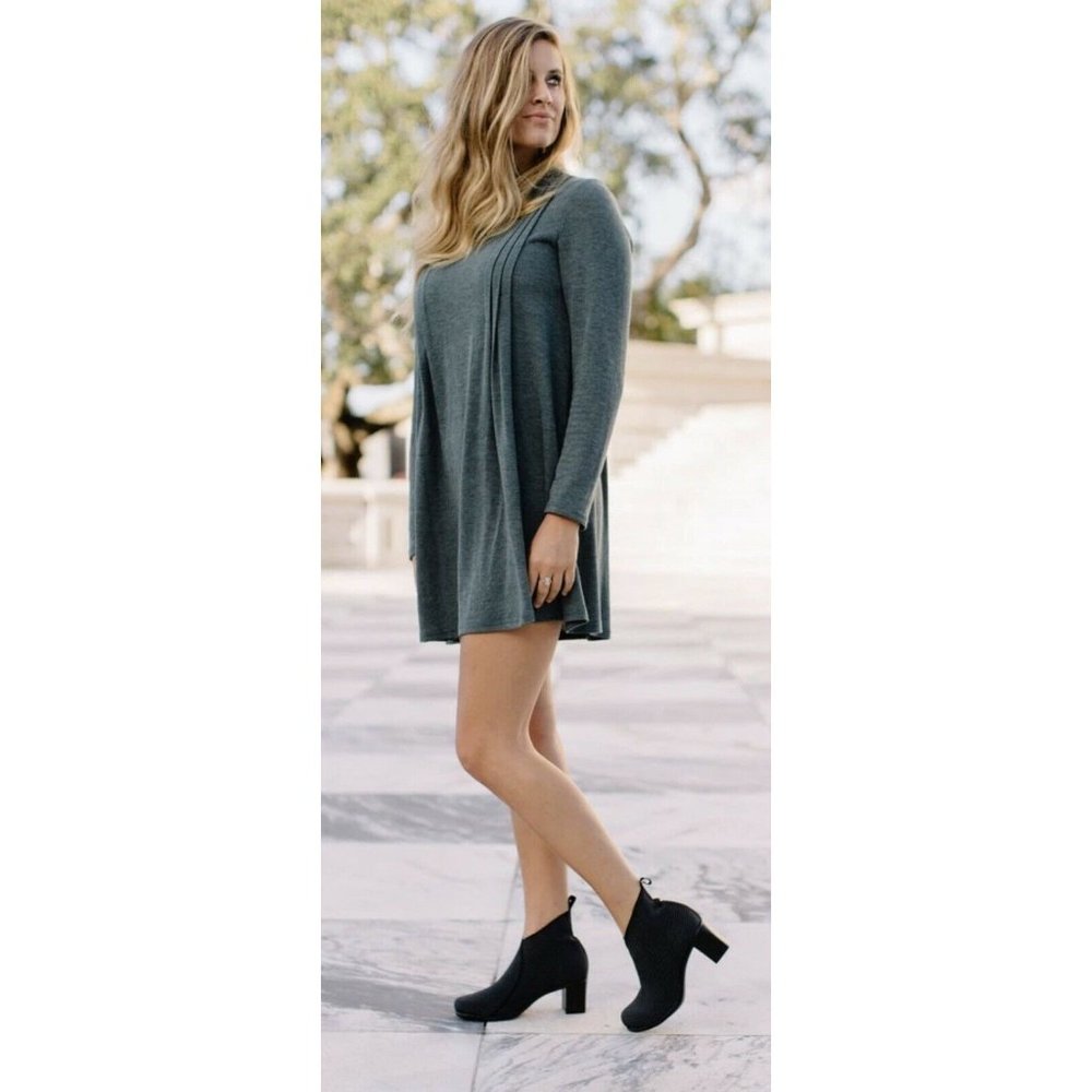 Charleston Shoe Company Co. Telfair Black Boot Size 6 B Women’s